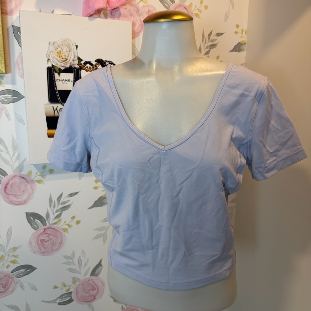 Lululemon Align Tee Lavender Dew